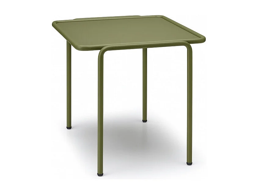 Table d'appoint métal outdoor indoor, 41 x 41 cm