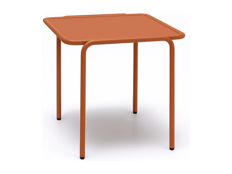 Table d'appoint métal outdoor indoor, 41 x 41 cm