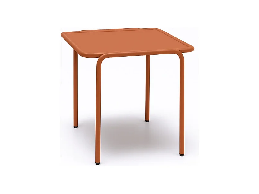 Table d'appoint métal outdoor indoor, 41 x 41 cm