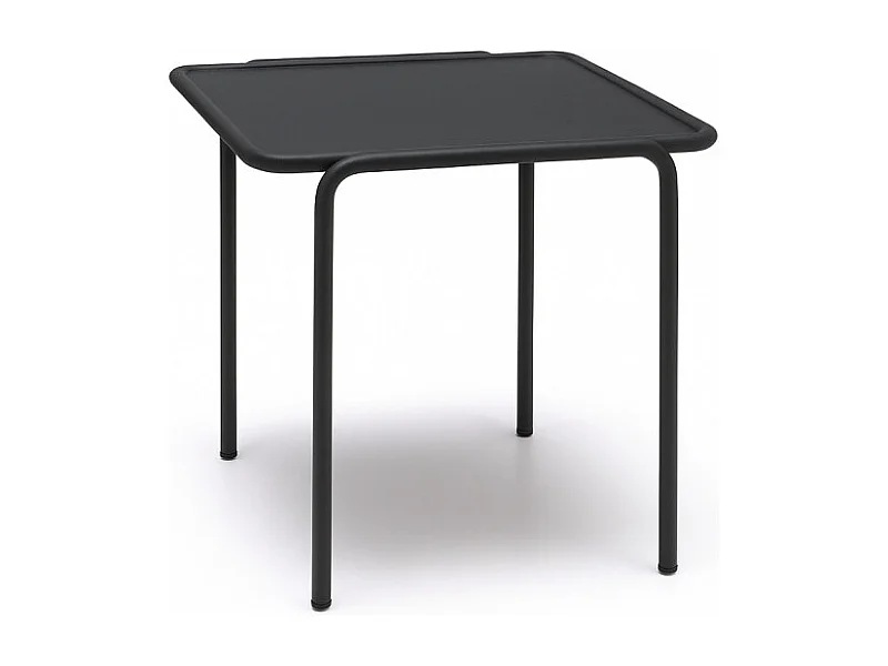 Table d'appoint métal outdoor indoor, 41 x 41 cm