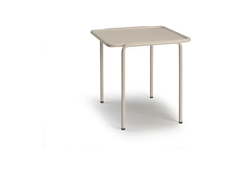 Table d'appoint métal outdoor indoor, 41 x 41 cm
