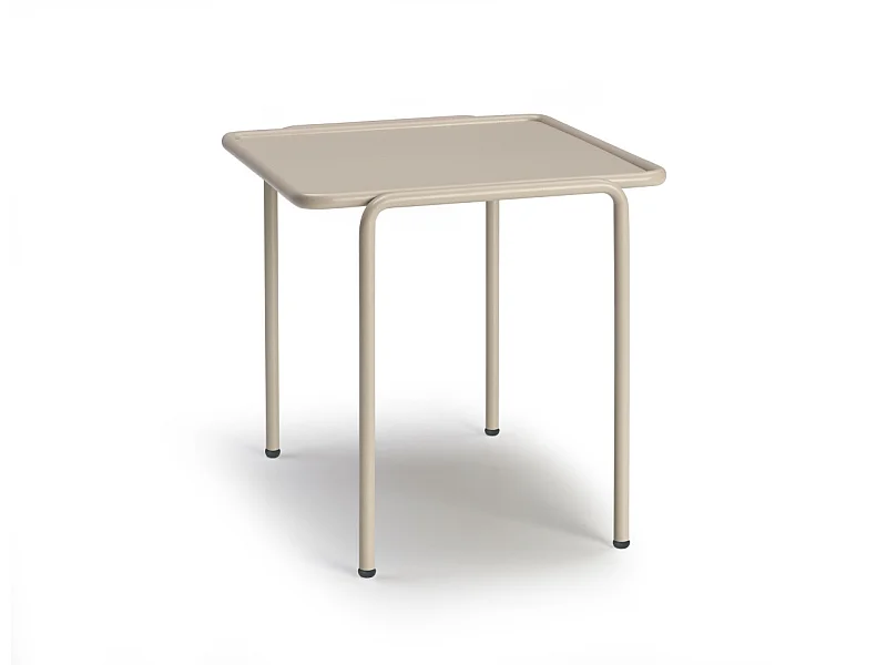 Table d'appoint métal outdoor indoor, 41 x 41 cm