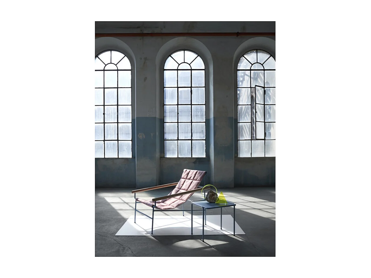 Table d'appoint métal outdoor indoor, 41 x 41 cm