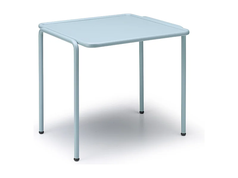 Table d'appoint métal outdoor indoor, 41 x 41 cm