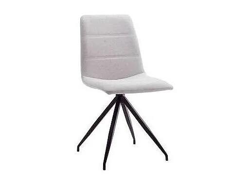 Pack de 4 sillas Alicante tapizadas en marfil, 91 cm (alto) 46 cm (ancho) 51 cm (fondo)