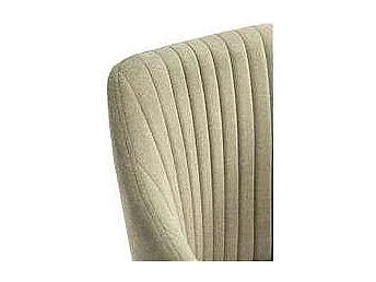 Pack de 2 sillones para comedor Marc tapizado textil verde, 88cm(alto) 55cm(ancho) 57cm(fo