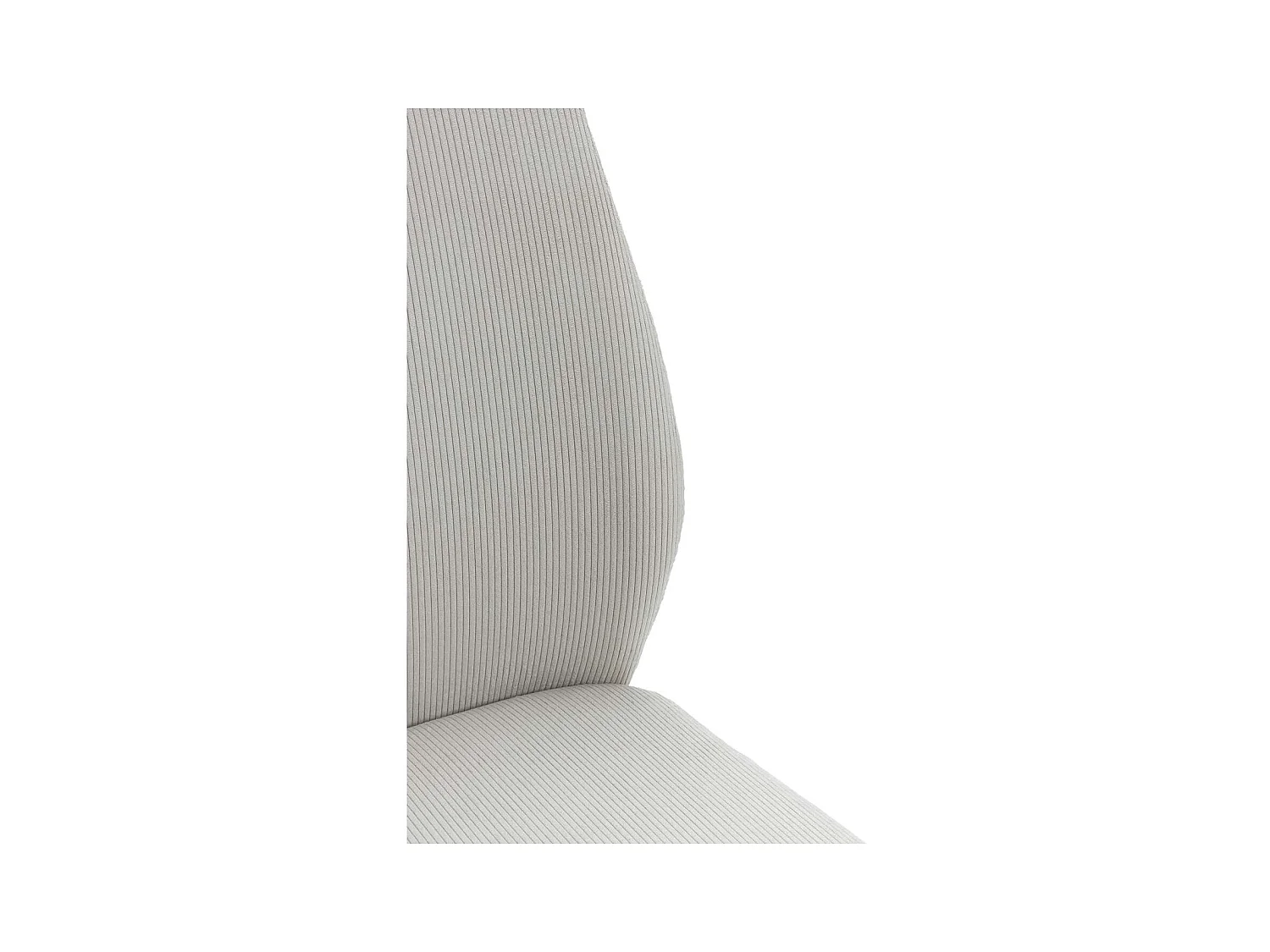 Pack de 4 sillas modelo Alicia tapizado textil piedra, 97cm(alto) 45cm(ancho) 62cm(largo)