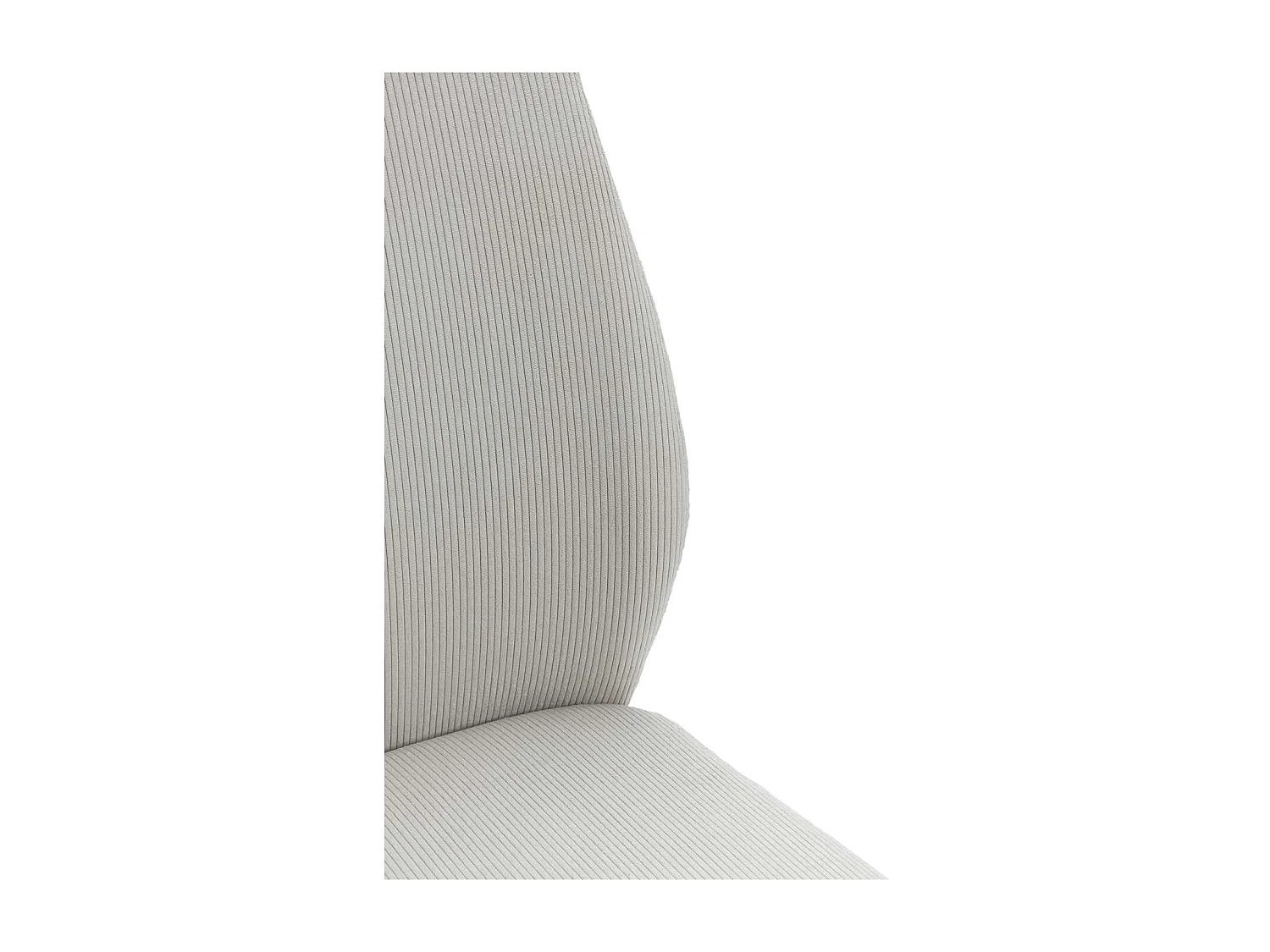 Pack de 4 sillas modelo Alicia tapizado textil piedra, 97cm(alto) 45cm(ancho) 62cm(largo)