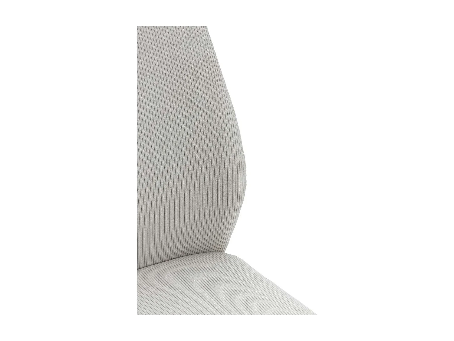 Pack de 4 sillas modelo Alicia tapizado textil piedra, 97cm(alto) 45cm(ancho) 62cm(largo)