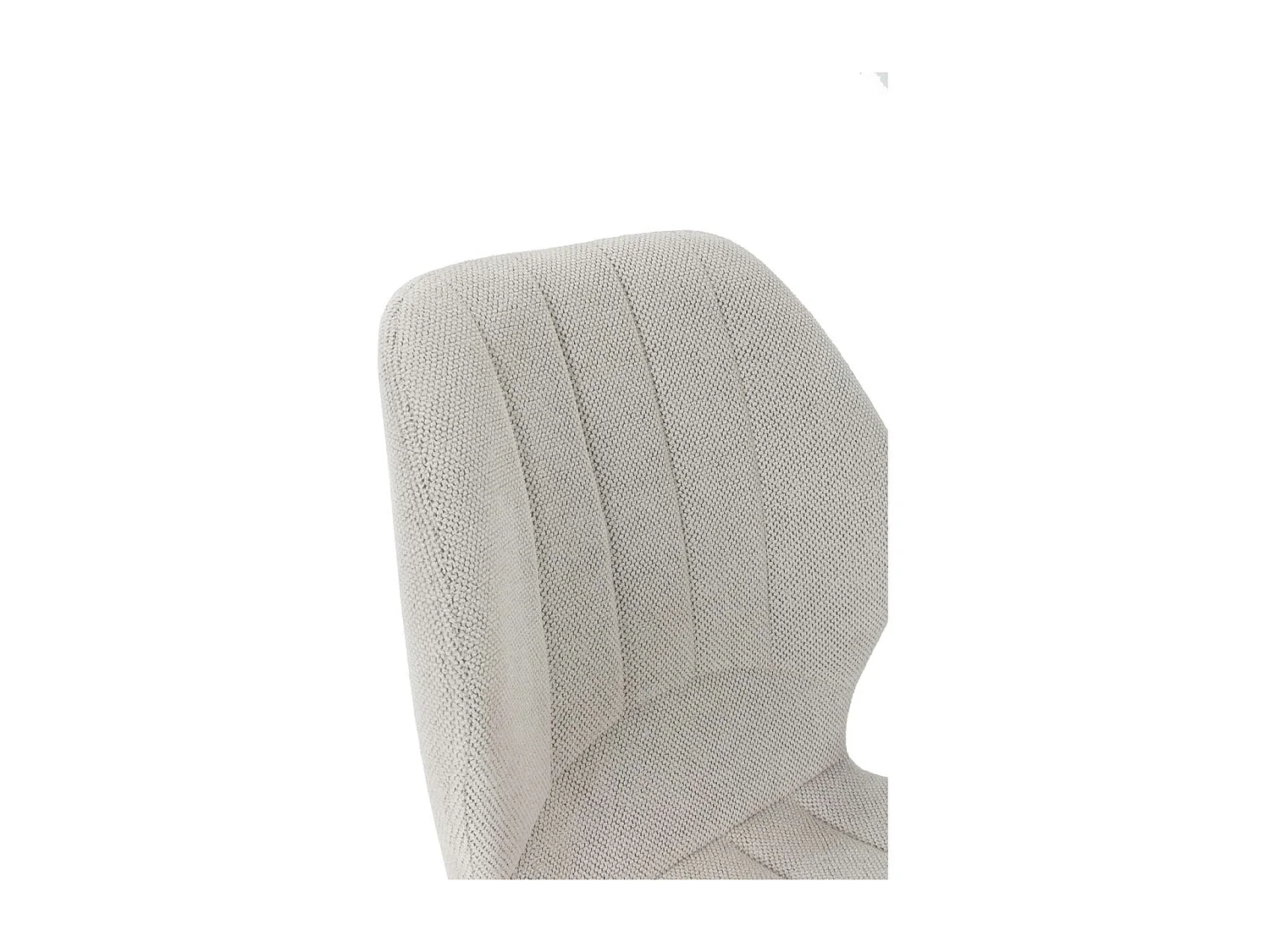 Pack de 4 sillas modelo Miño tapizado textil gris hielo, 85cm(alto) 47cm(ancho) 58cm(larg