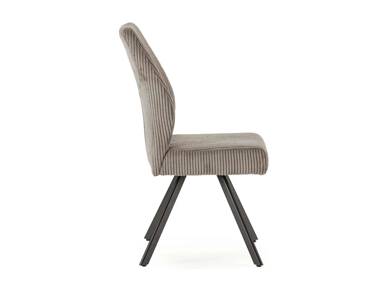 Pack de 2 sillas md-Pau tapizado textil gris claro, 98cm(alto) 45cm(ancho) 60cm(largo)