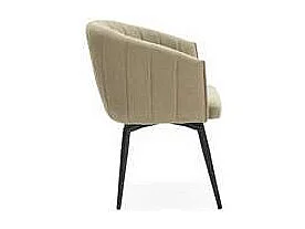 Sillón giratorio modelo Plumeti tapizado textil verde, 81cm(alto) 60cm(ancho) 61cm(largo)