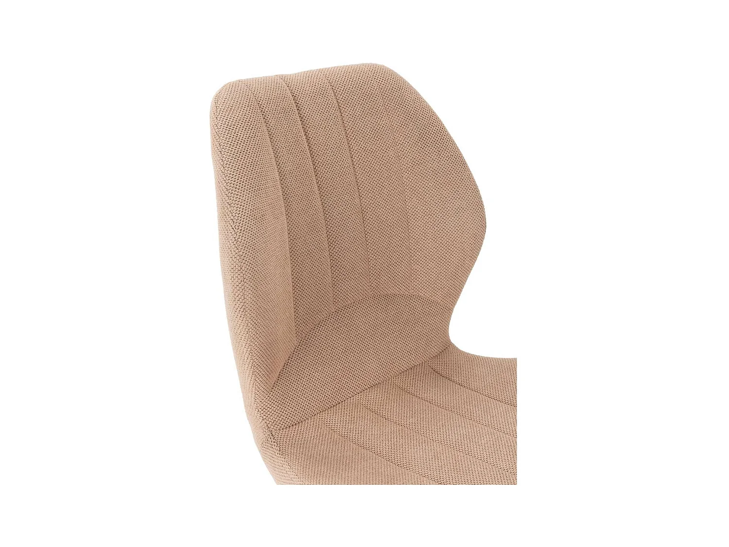 Pack de 4 sillas modelo Miño tapizado textil salmón, 85cm(alto) 47cm(ancho) 58cm(largo)