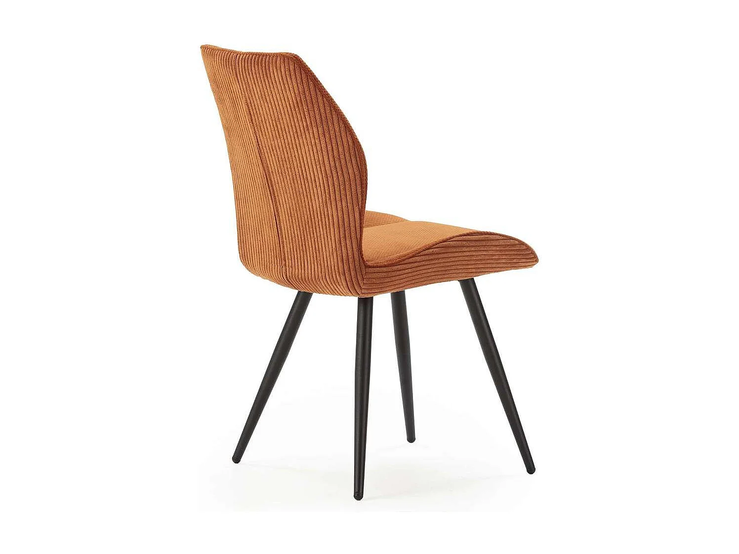 Pack de 2 sillas modelo Adara tapizado textil teja, 91cm(alto) 46cm(ancho) 62cm(largo)