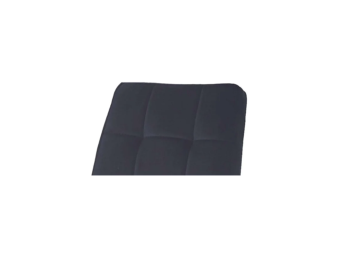 Pack de 4 sillas San Sebastián tapizada en tejido velvet negro. 96 cm (alto) 42 cm (ancho