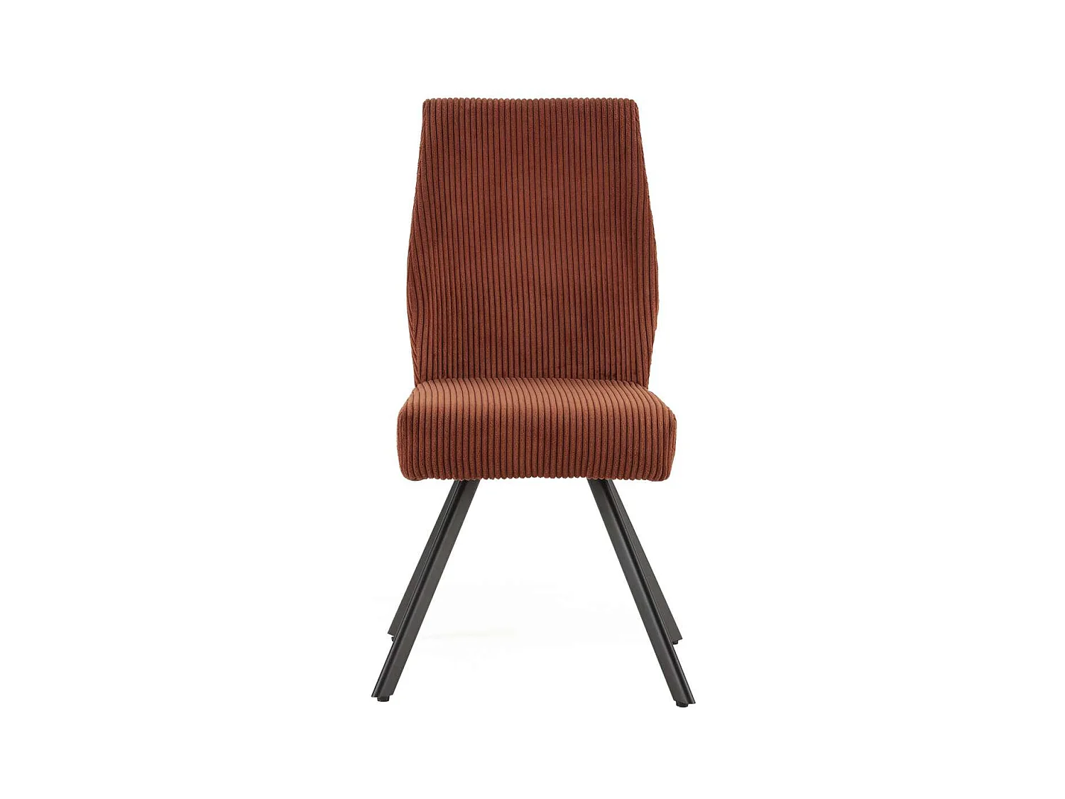 Pack de 2 sillas md-Pau tapizado textil teja, 98cm(alto) 45cm(ancho) 60cm(largo)