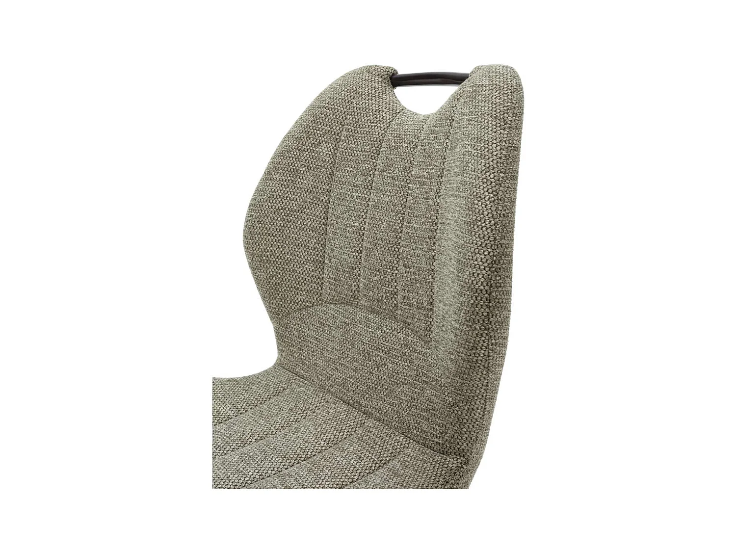 Pack de 4 sillas md-Omar tapizado textil verde/negro, 86cm(alto) 48cm(ancho) 58cm(largo)