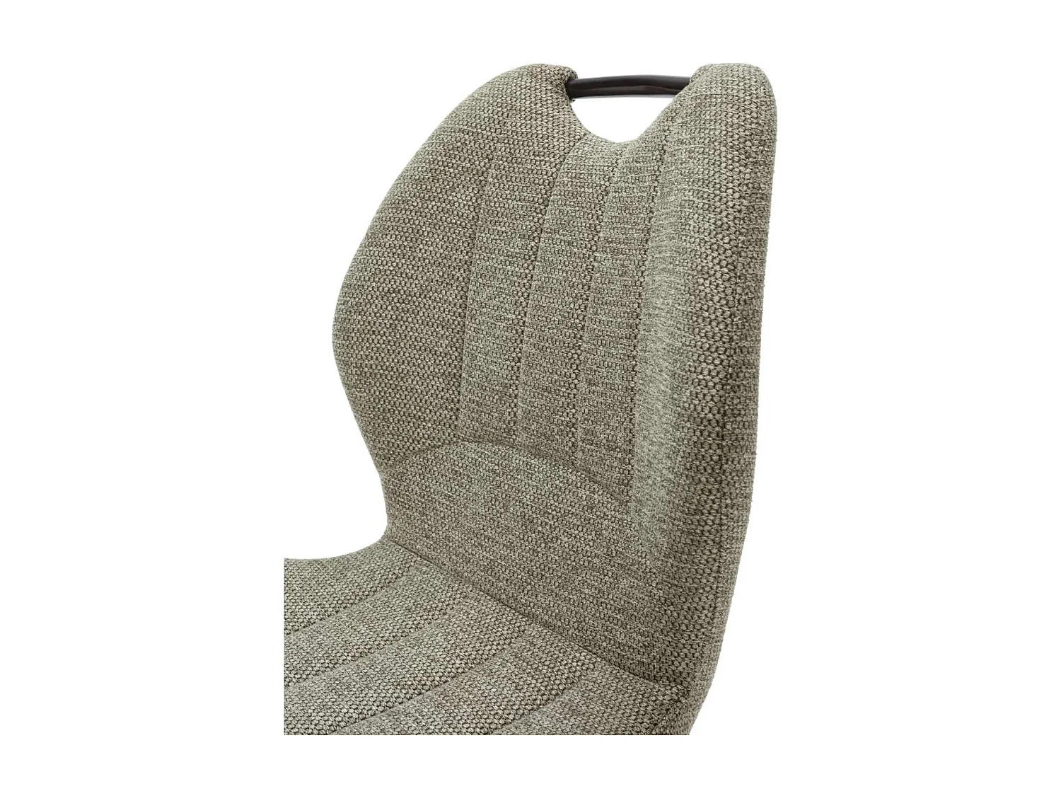 Pack de 4 sillas md-Omar tapizado textil verde/negro, 86cm(alto) 48cm(ancho) 58cm(largo)