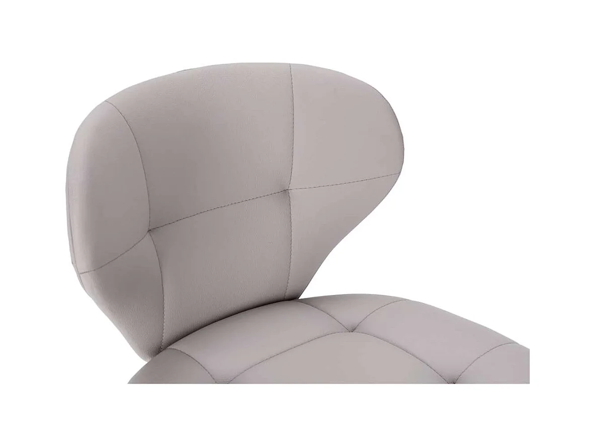 Pack de 2 sillas modelo Fauna tapizado polipiel beige, 83cm(alto) 50cm(ancho) 57cm(largo)