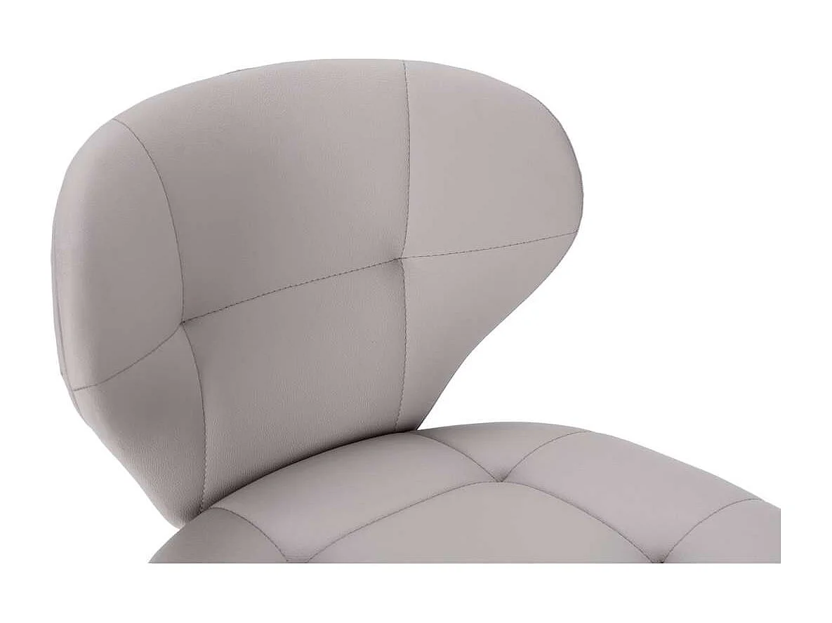 Pack de 2 sillas modelo Fauna tapizado polipiel beige, 83cm(alto) 50cm(ancho) 57cm(largo)