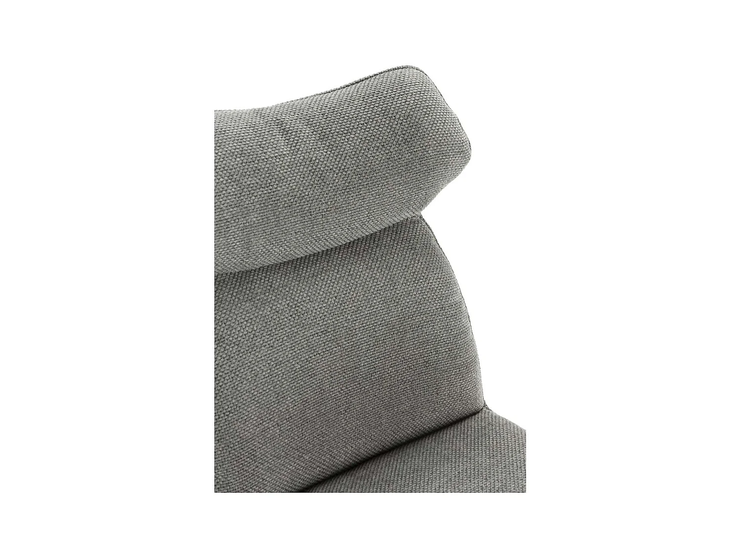 Pack de 2 sillas modelo Dimitri tapizado textil gris, 91cm(alto) 47cm(ancho) 64cm(largo)