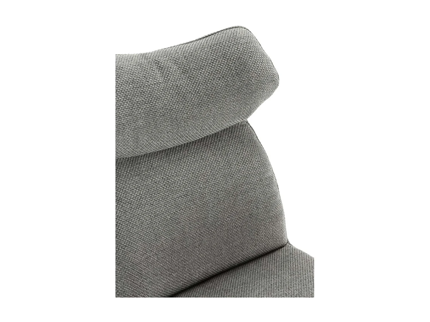Pack de 2 sillas modelo Dimitri tapizado textil gris, 91cm(alto) 47cm(ancho) 64cm(largo)