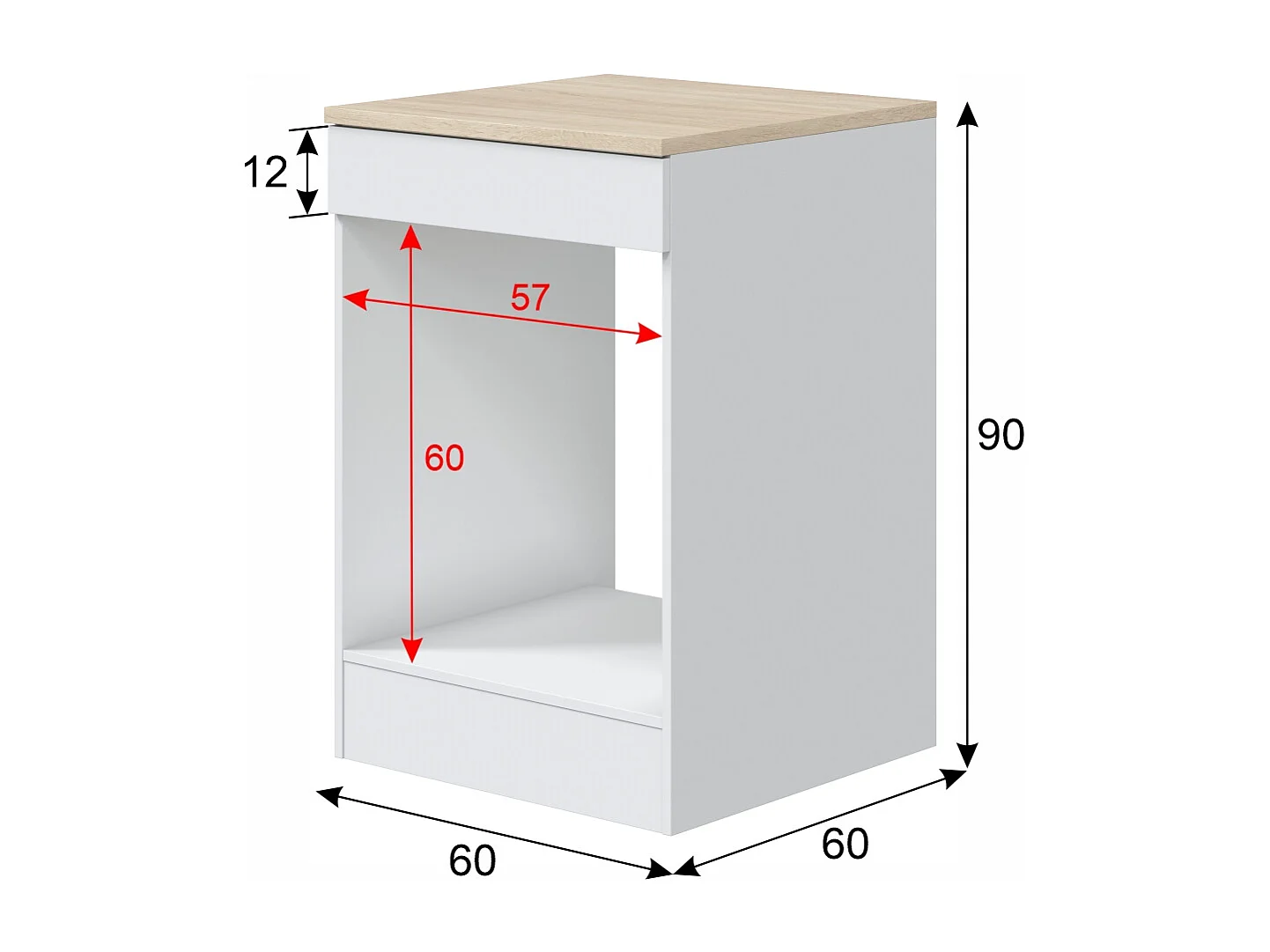 Cucina Componibile Completa Da 160 Cm Moderna Salvaspazio con Cassetti Ammortizzati Piedini Regolabili Moduli Pensili Facile Da Installare Bianco Lucido e Rovere