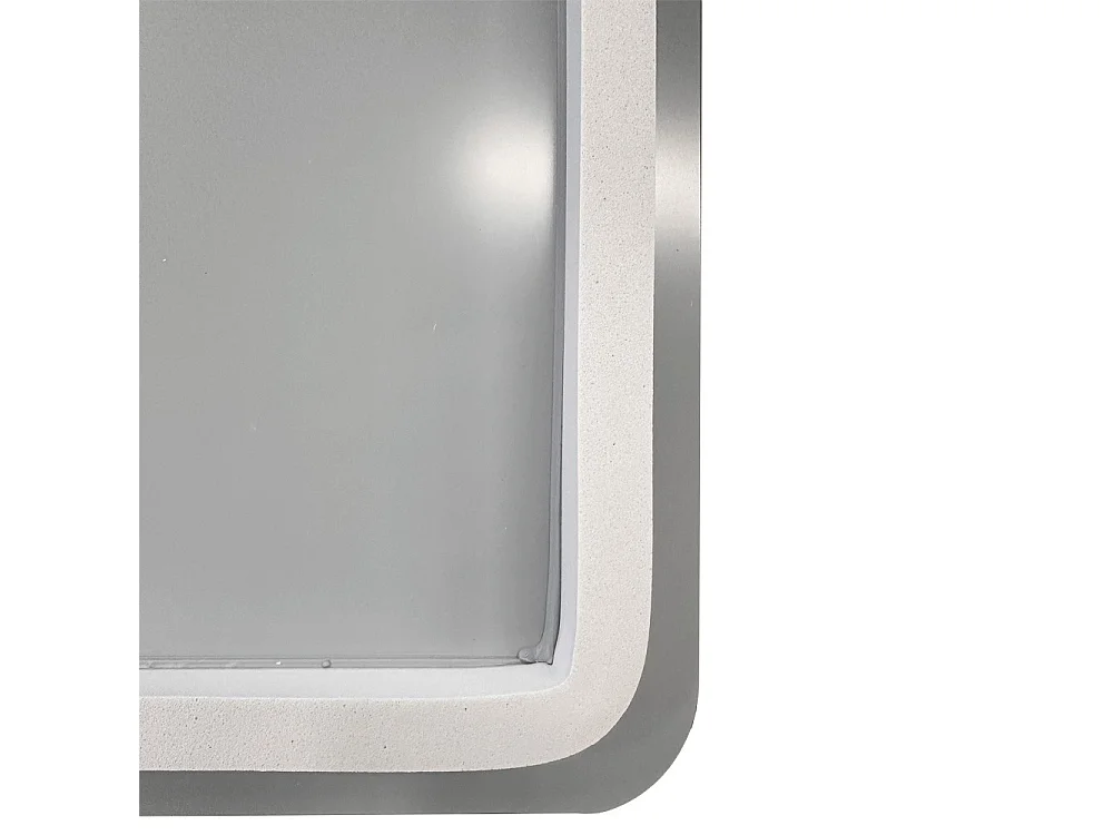 Specchio smart ovale anti-appannamento YJ-2004ORO 90x60 con cornice oro in acciaio inox satinato