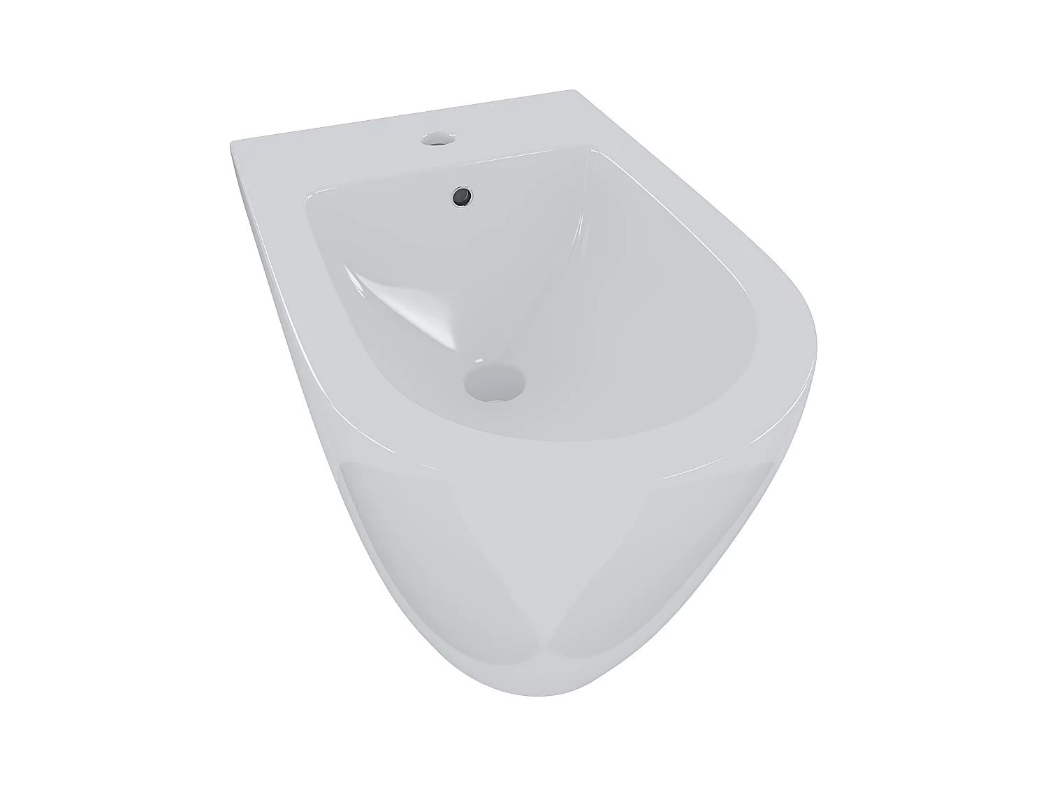 Coppia Sanitari Filomuro Filo Muro Filo Parete Vaso WC E Bidet Design Moderno In Ceramica Con Copriwater Chiusura Soft Close Chiusura Rallentata Bianco Lucido