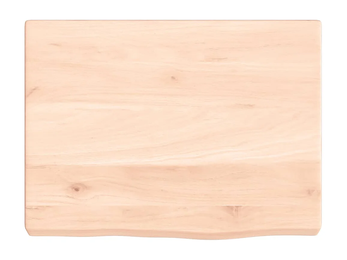 Étagère murale 40x30x(2-4) cm bois de chêne massif non traité