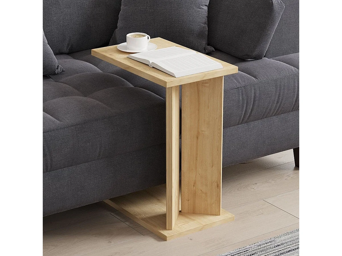 Tavolino da salotto con ripiano H48,6 cm - LUN