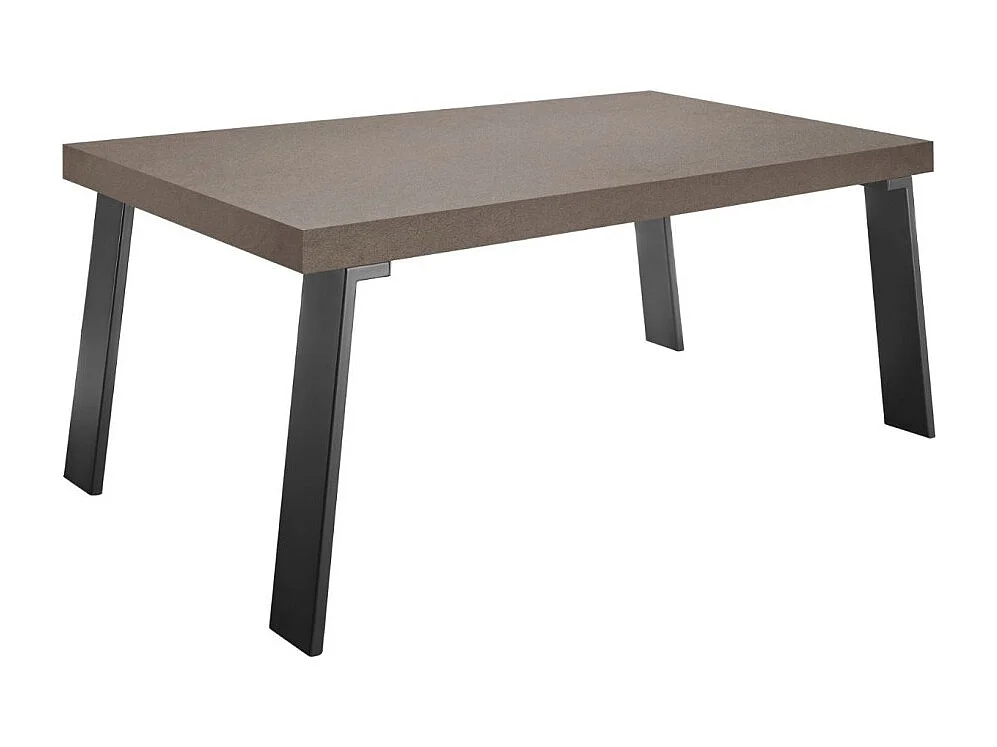 Table de salle à manger SPRING – L168 x H88 x l78 cm – Gris foncé