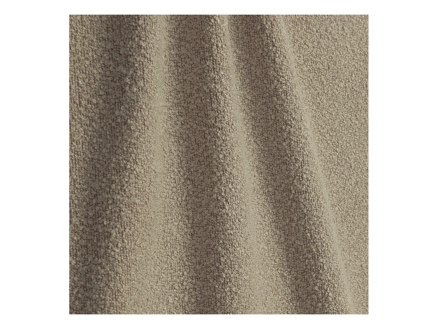 Canapé 4 places tissu bouclette beige CELINE