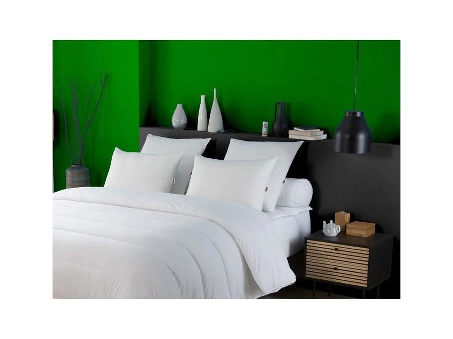 Oreiller anti-acariens 50 x 70 cm - 100% Polyester