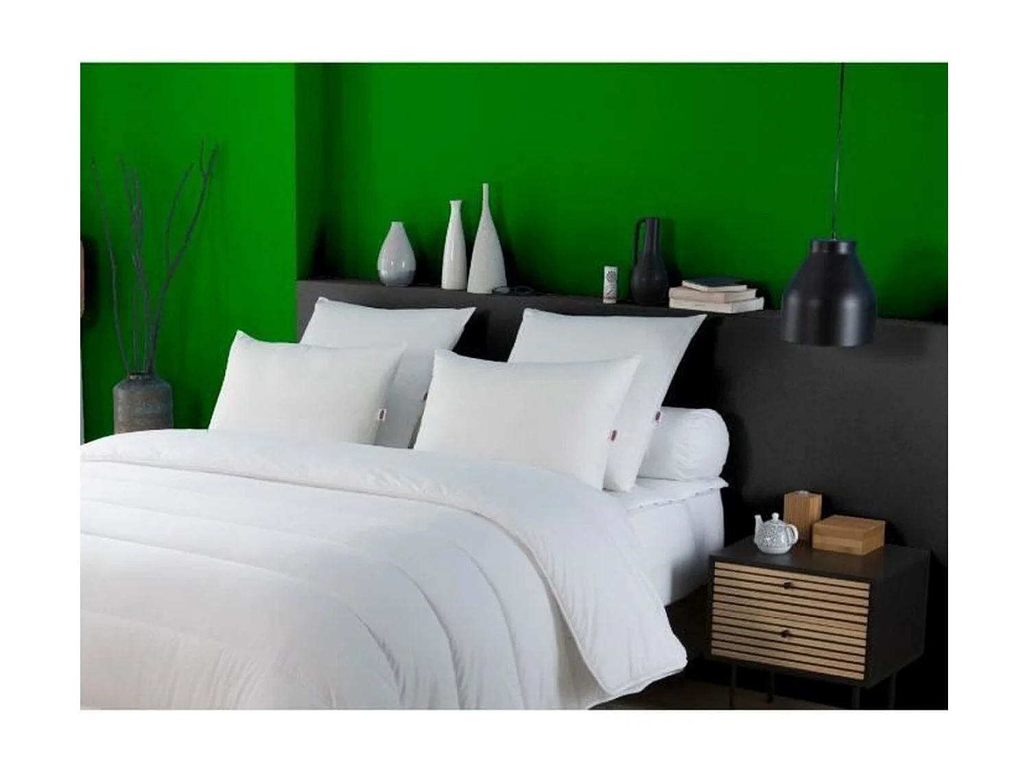 Oreiller anti-acariens 50 x 70 cm - 100% Polyester