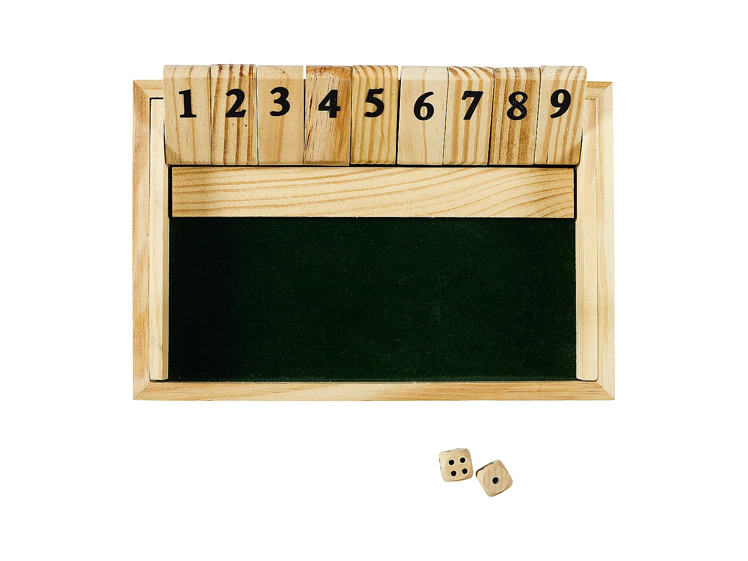 Jeu Du Shut Of The Box Noir, Marron