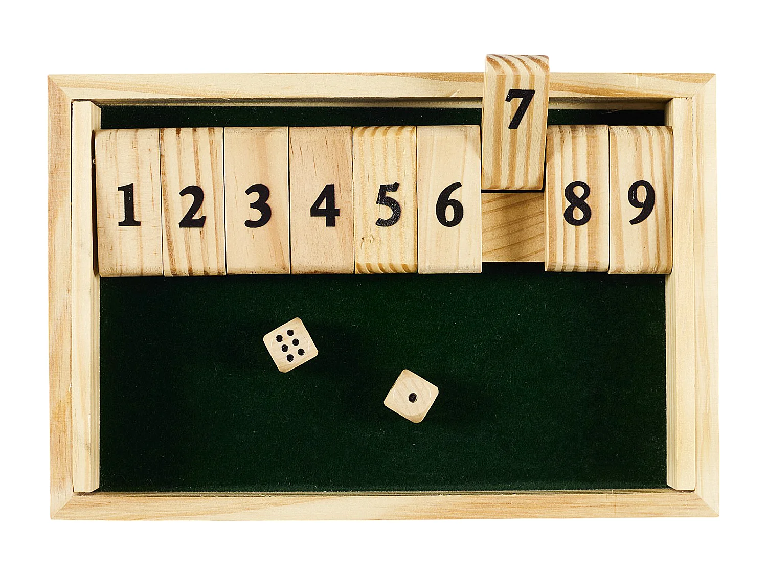 Jeu Du Shut Of The Box Noir, Marron