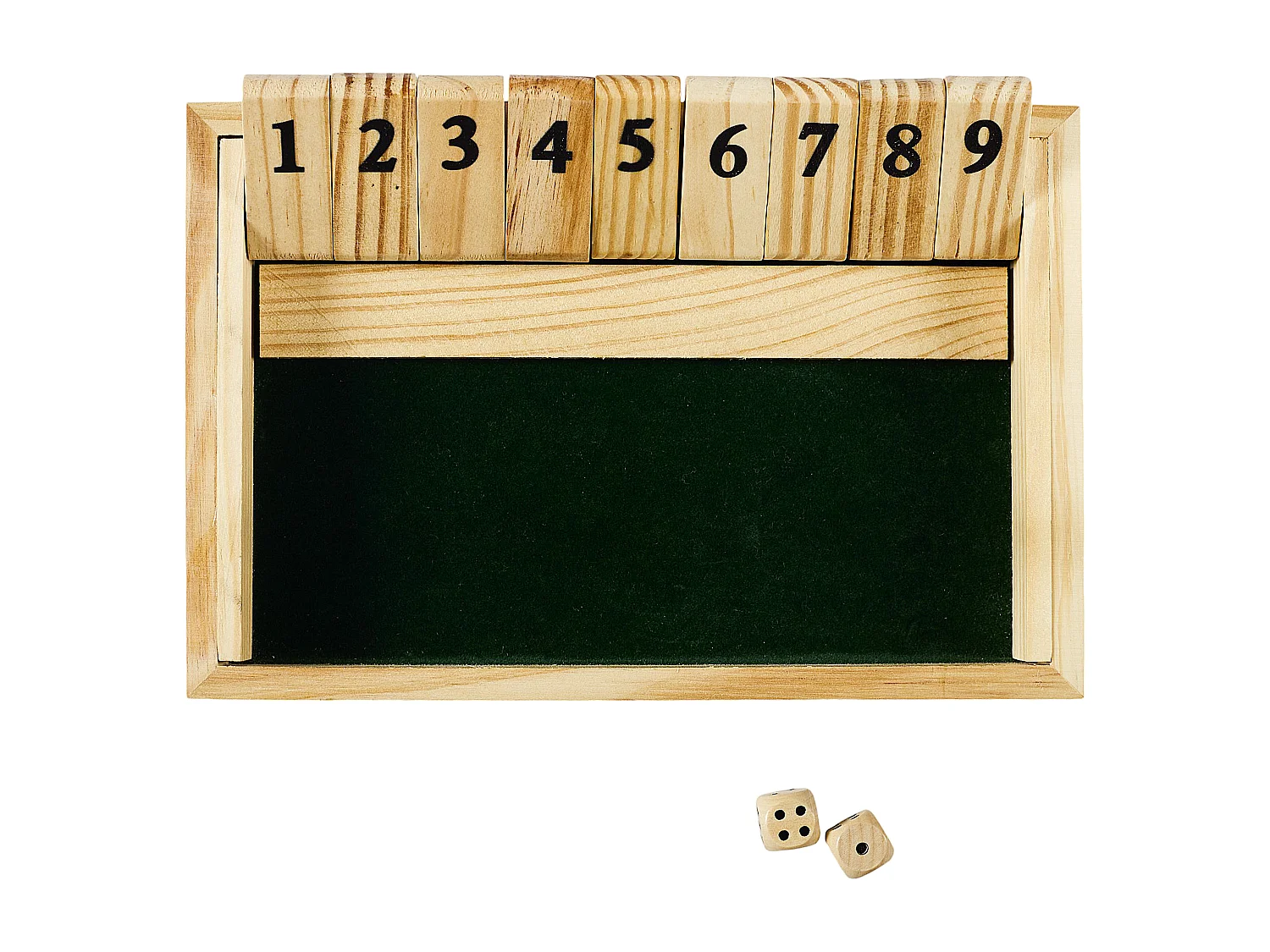 Jeu Du Shut Of The Box Noir, Marron