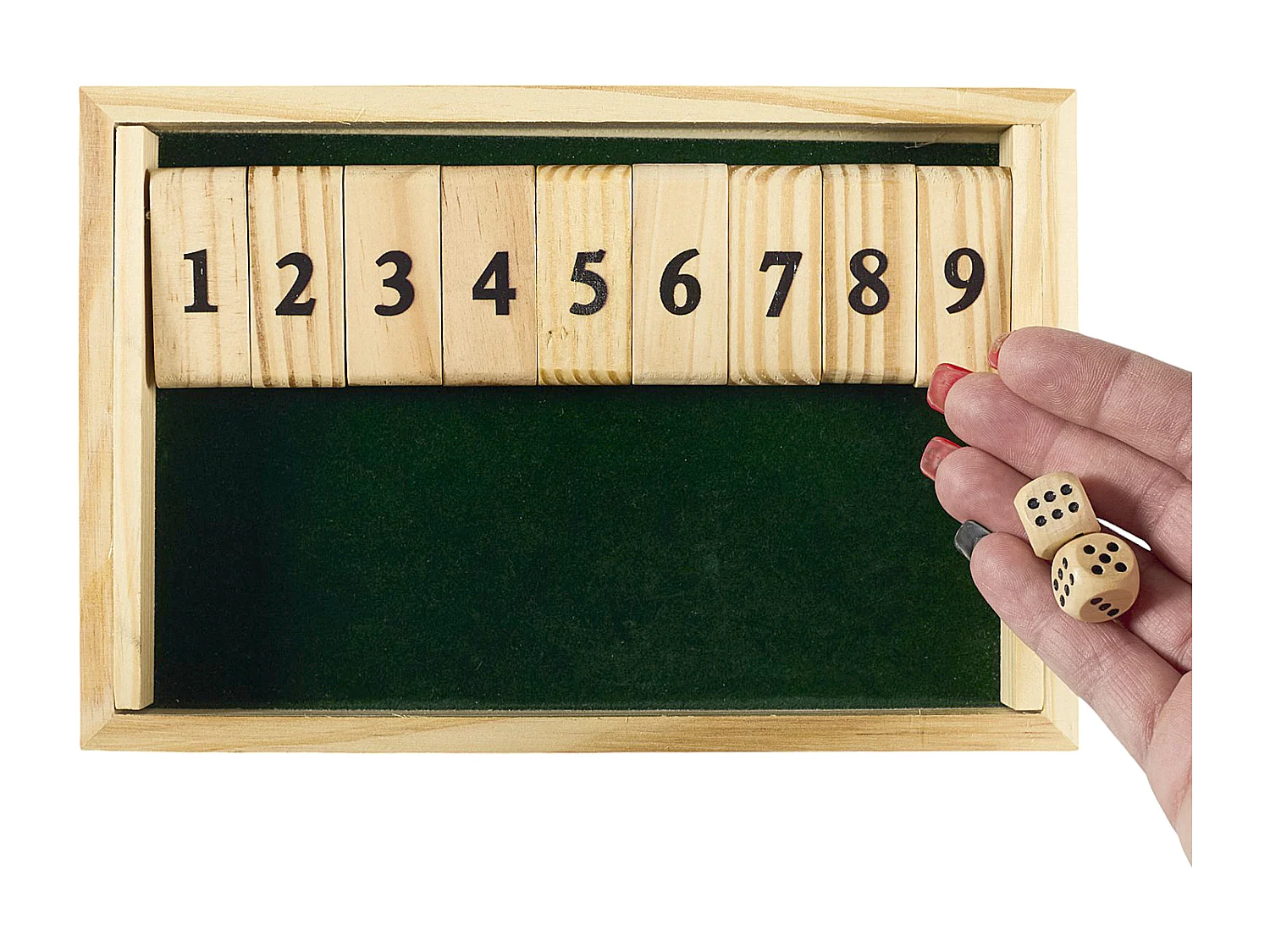 Jeu Du Shut Of The Box Noir, Marron