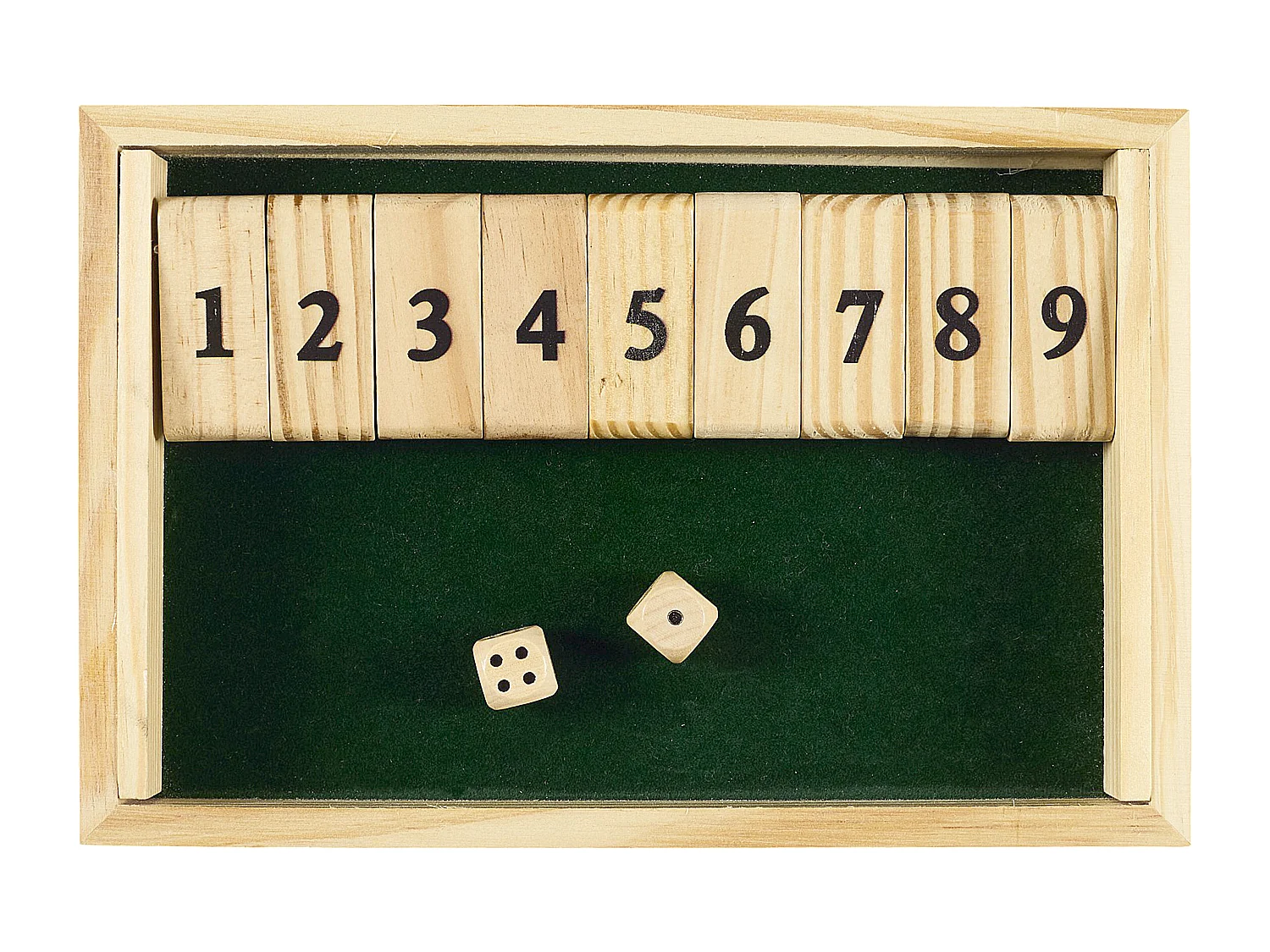 Jeu Du Shut Of The Box Noir, Marron