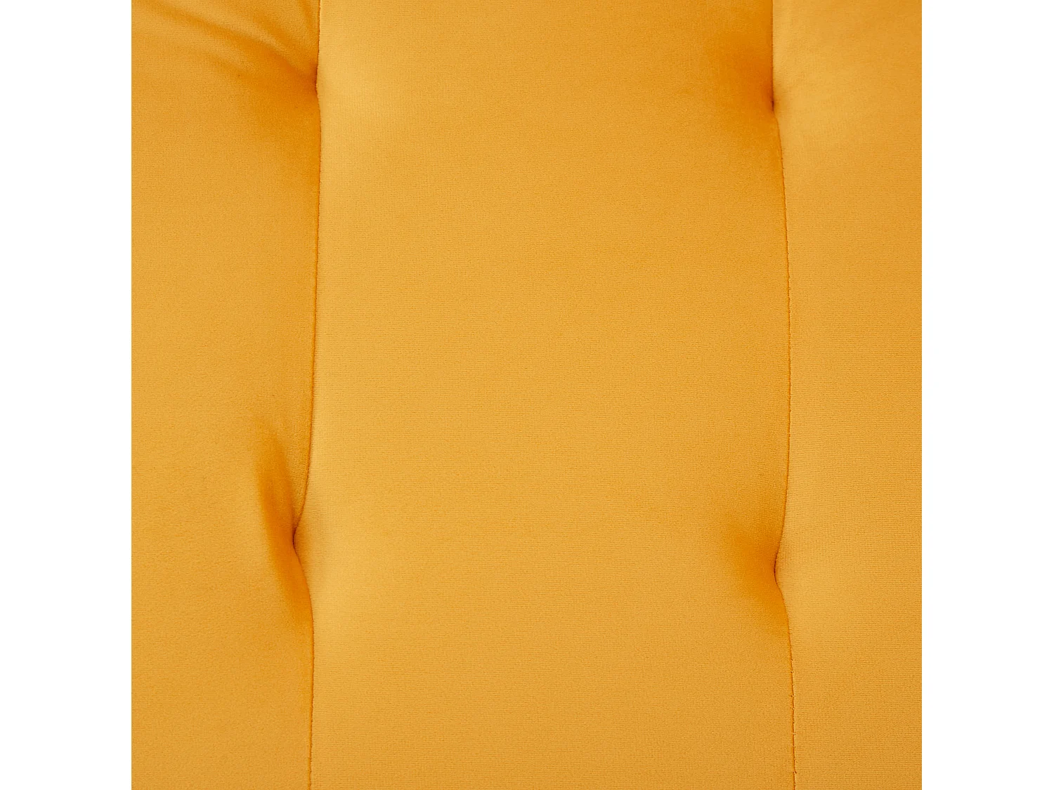 Canapé 2 places moderne, 178 x 82 x 70, clic clac, dossier et accoudoirs réglable, Velours Jaune