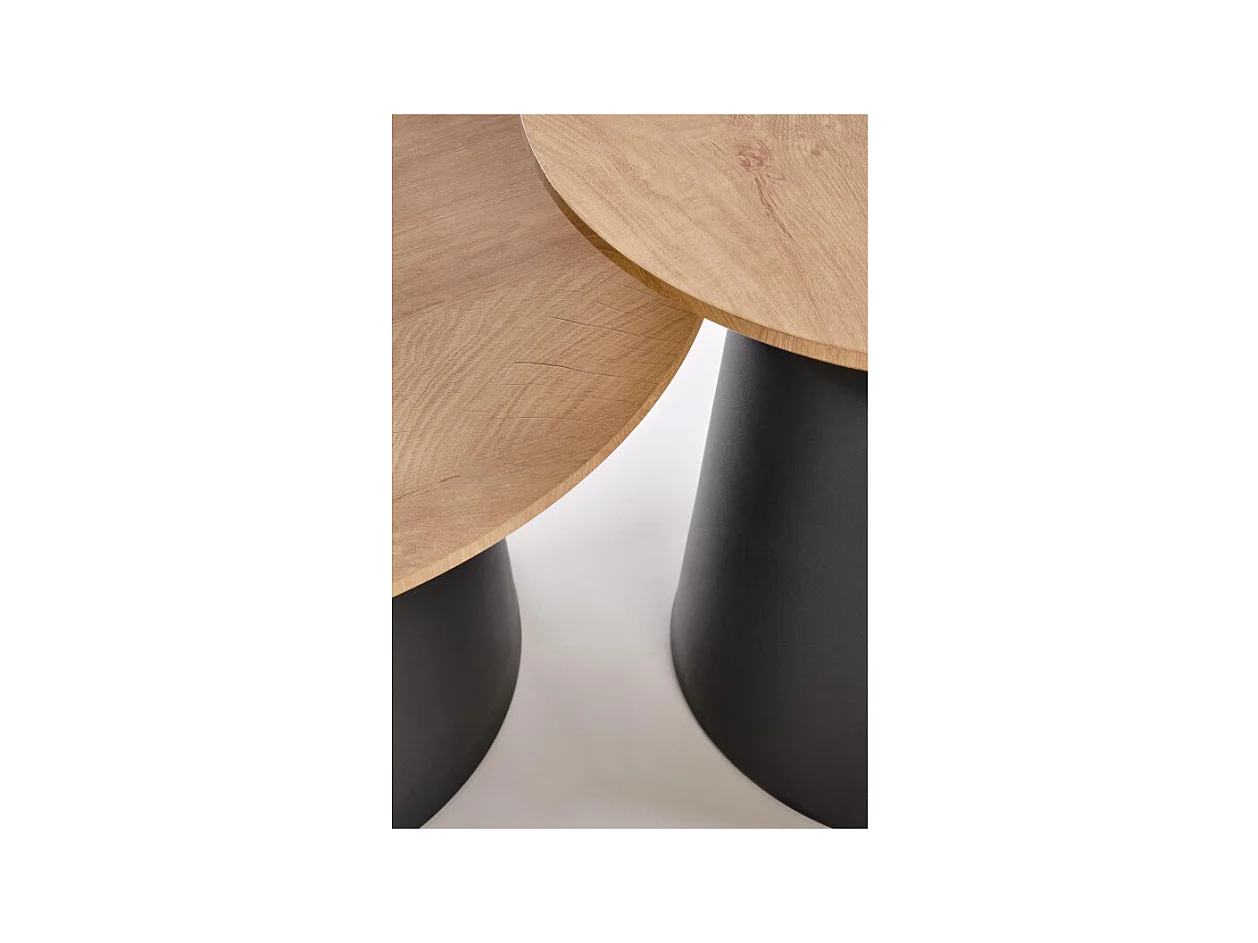 Ensemble de deux tables basses gigognes JEAN