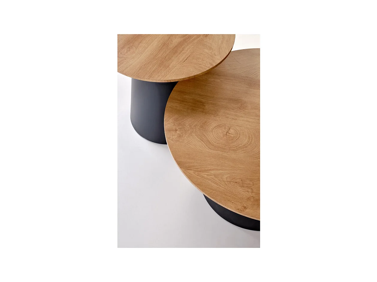 Ensemble de deux tables basses gigognes JEAN