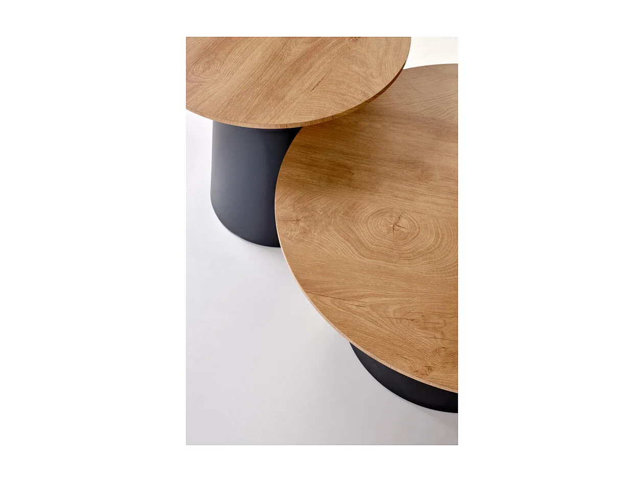 Ensemble de deux tables basses gigognes JEAN
