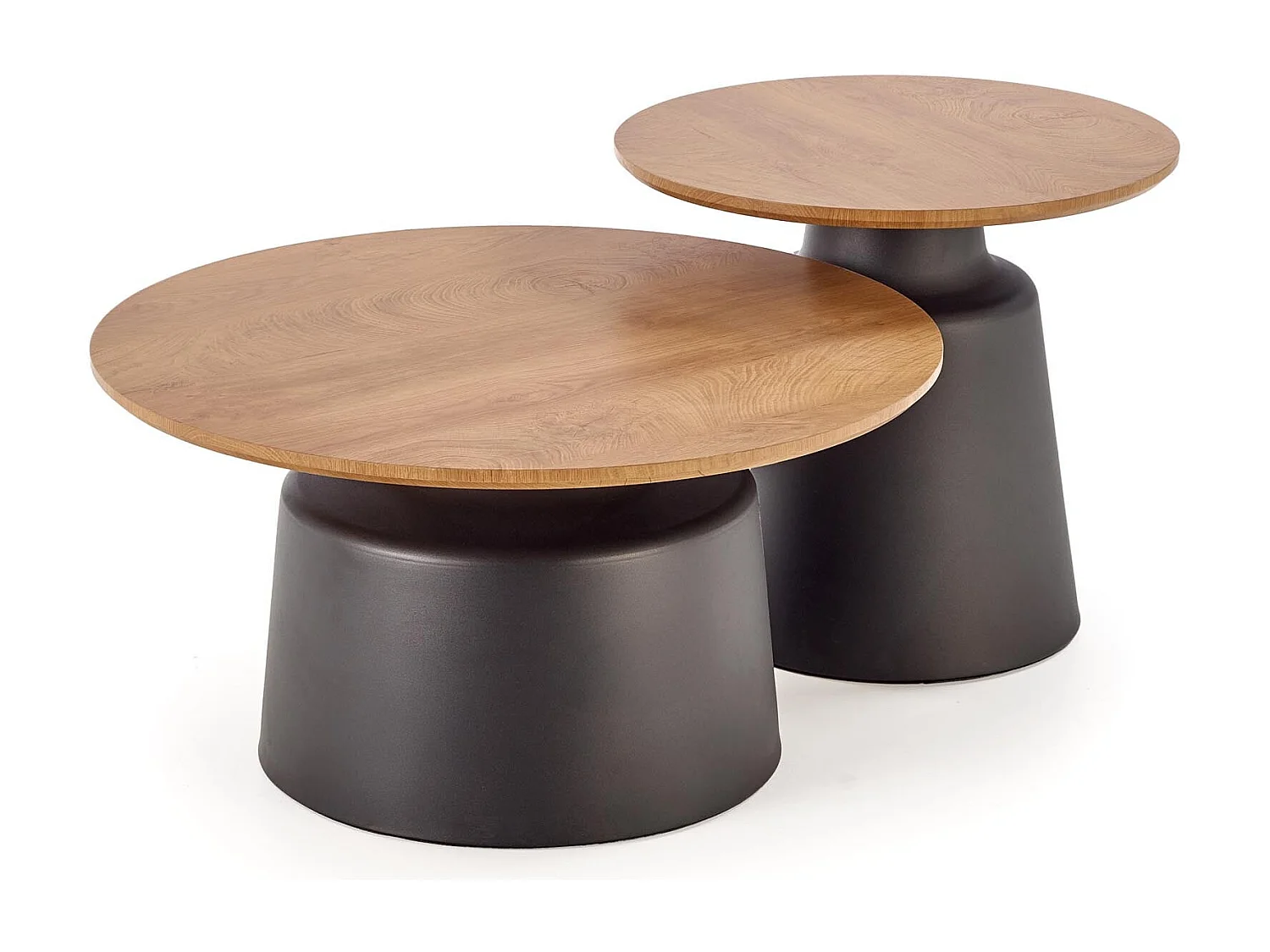 Ensemble de deux tables basses gigognes JEAN