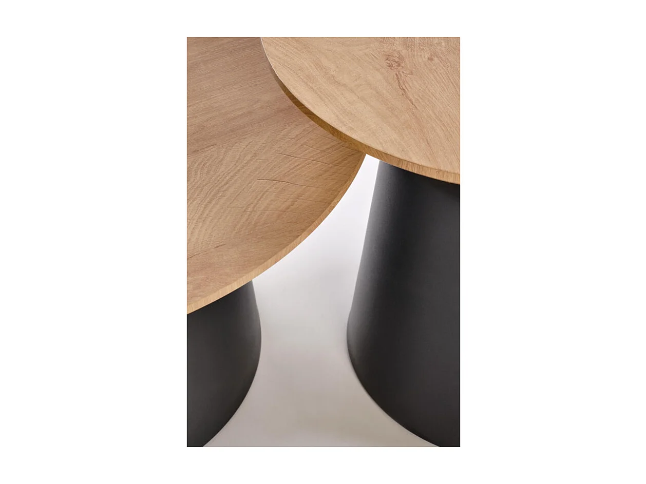 Ensemble de deux tables basses gigognes JEAN