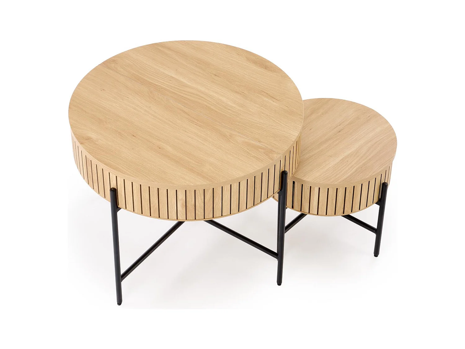 Ensemble de 2 tables basses gigognes ANNIE