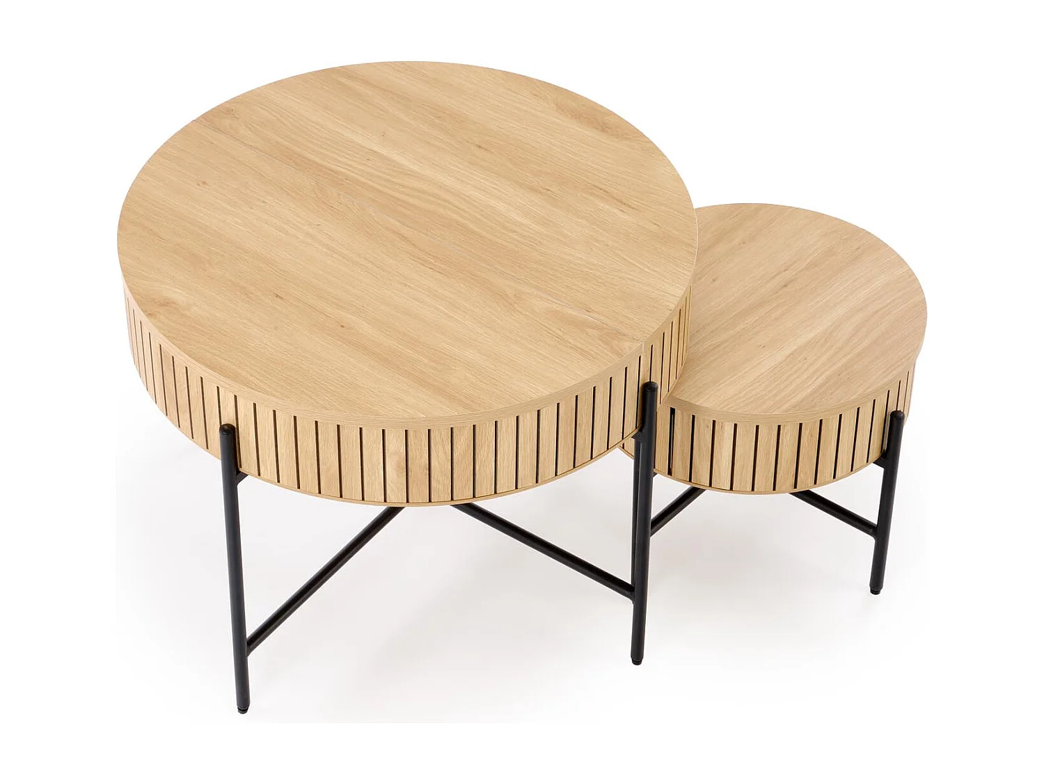 Ensemble de 2 tables basses gigognes ANNIE