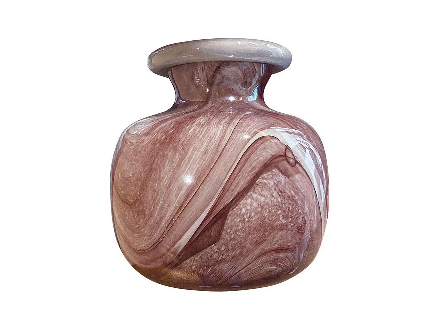Vase Verre Violet - Charme Interior's