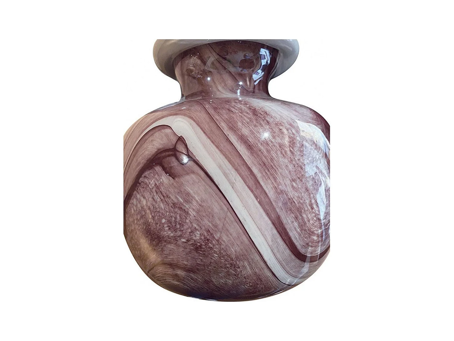 Vase Verre Violet - Charme Interior's